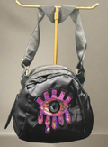 Evil Eye Pink Crossbody Bag