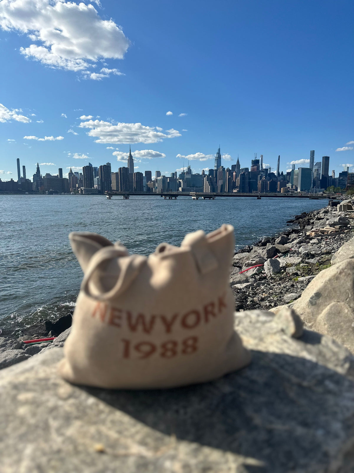 New York crochet bag